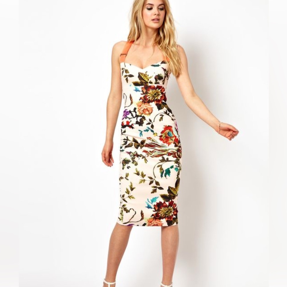 Ted Baker Amabel Floral Dress sz 1 (US 4)